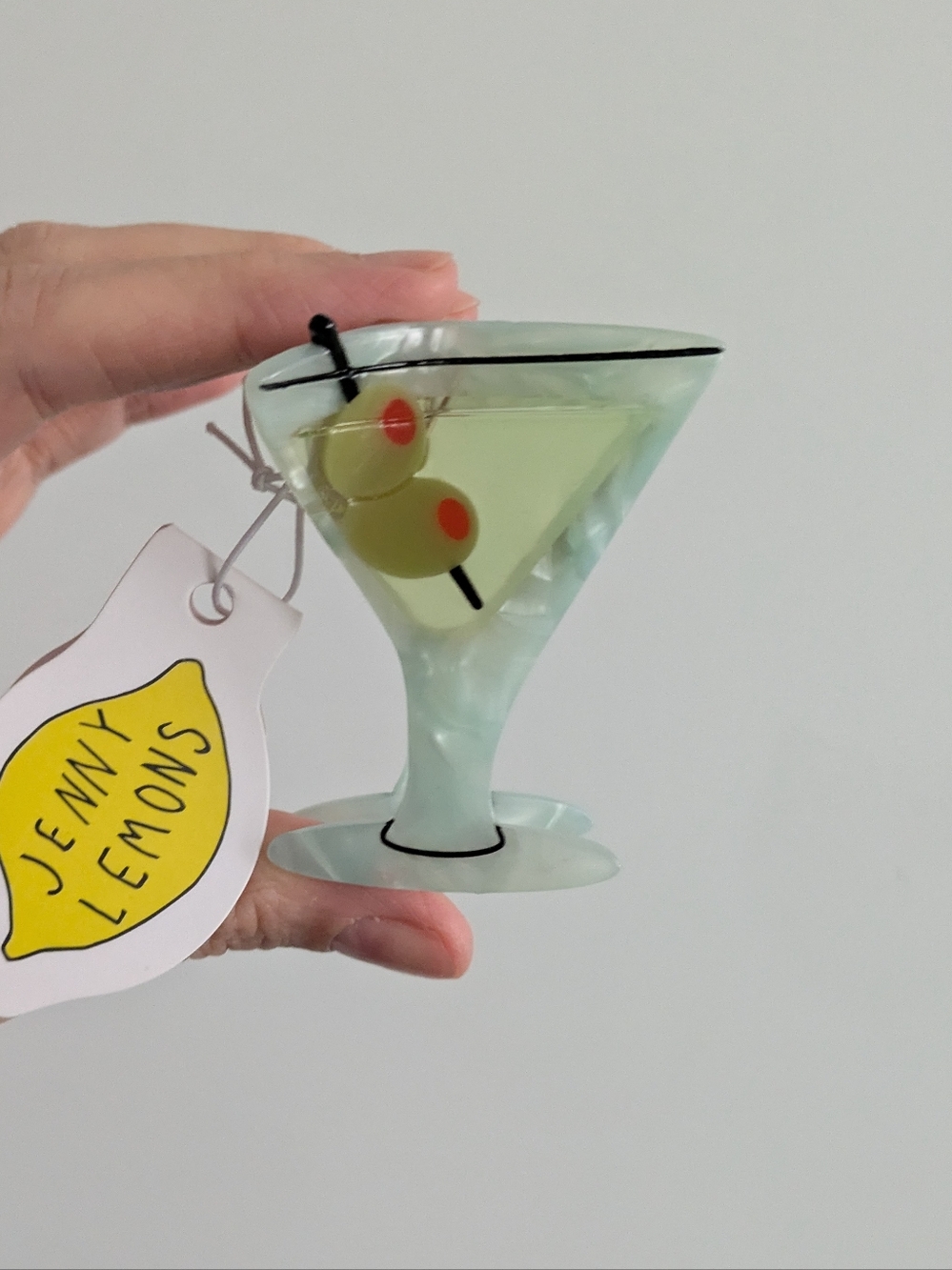NWT Martini Hairclip